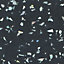 Astral Sparkle effect Black Worktop edging tape, (L)3m (W)42mm
