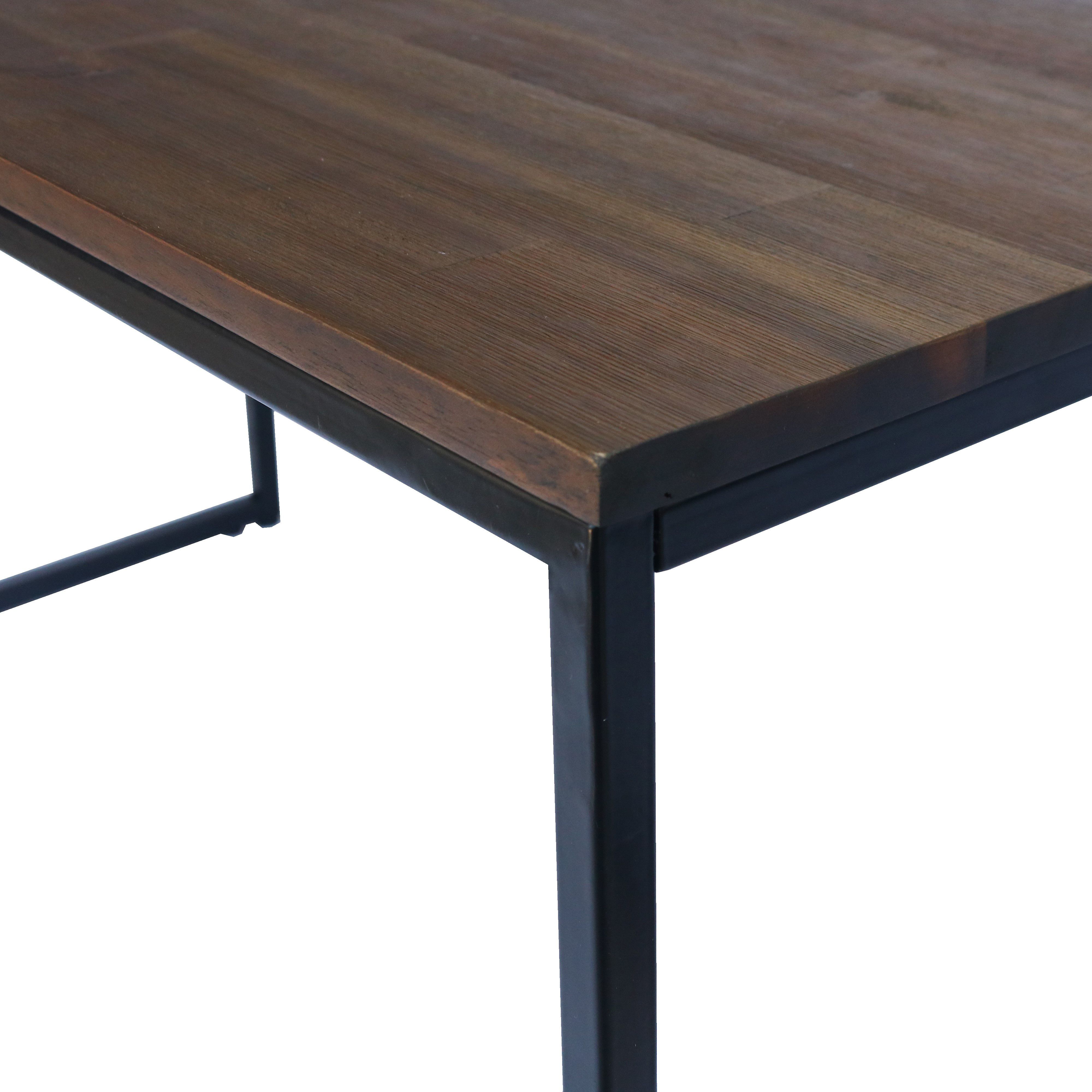 Atico Dark stained wood effect Coffee table (H)45cm (W)50cm