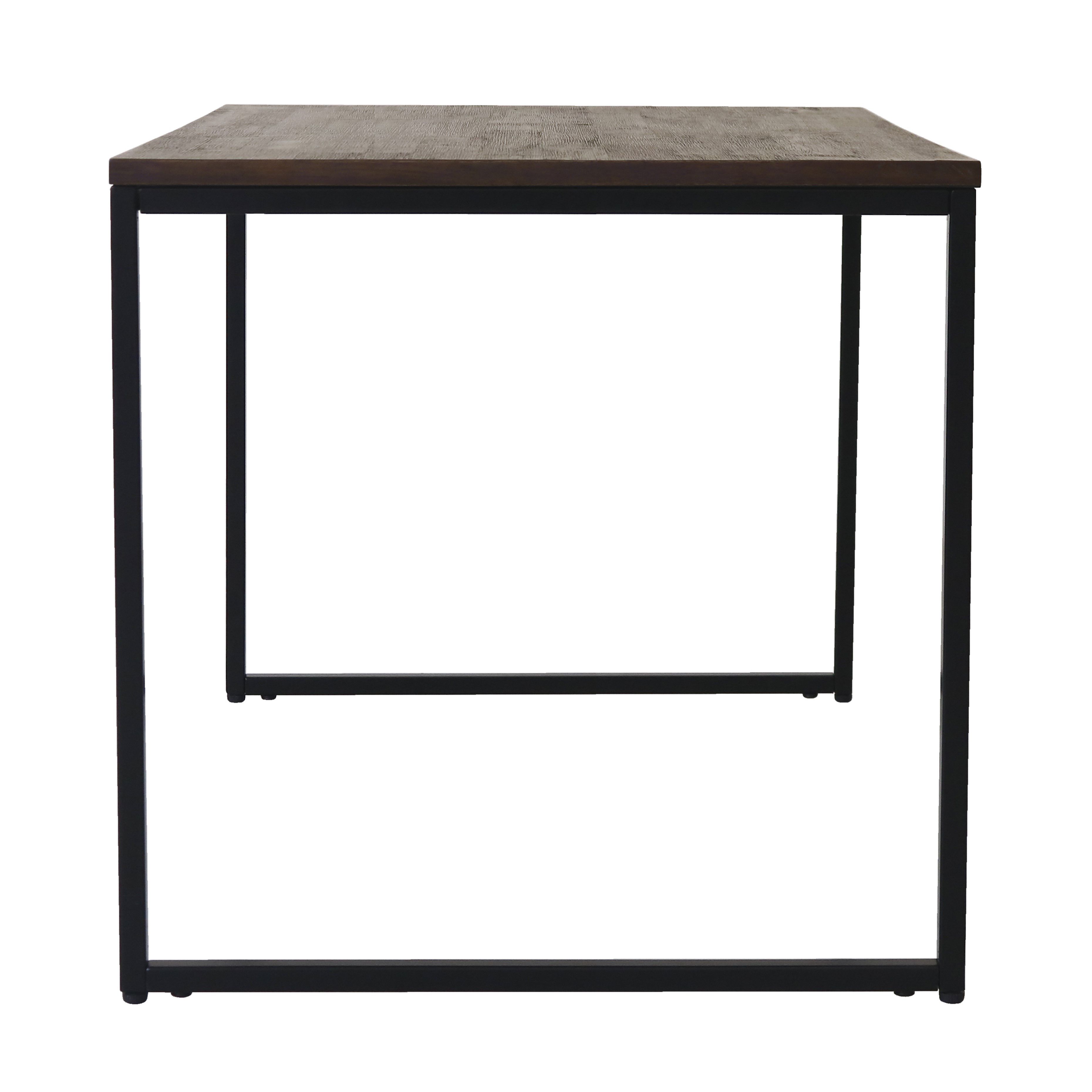 Atico Dark stained wood effect Coffee table (H)45cm (W)50cm
