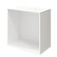 Atomia Freestanding Gloss anthracite & white 4 Drawer Chest of drawers (H)750mm (W)750mm (D)450mm