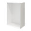Atomia Freestanding Gloss anthracite & white Chipboard 6 Drawer Single Chest of drawers, Pack of 1 (H)1125mm (W)750mm (D)450mm