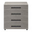 Atomia Grey oak effect 4 Drawer Single Chest of drawers (H)800mm (W)750mm (D)470mm