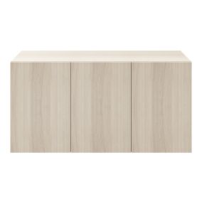 Atomia Matt Chipboard 3 door 1 drawer Medium Sideboard (H)750mm (W)1500mm (D)450mm