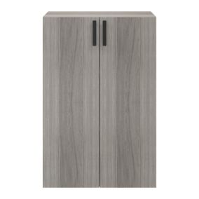 Atomia Matt Grey oak effect Cabinet (H)1125mm (W)750mm (D)350mm