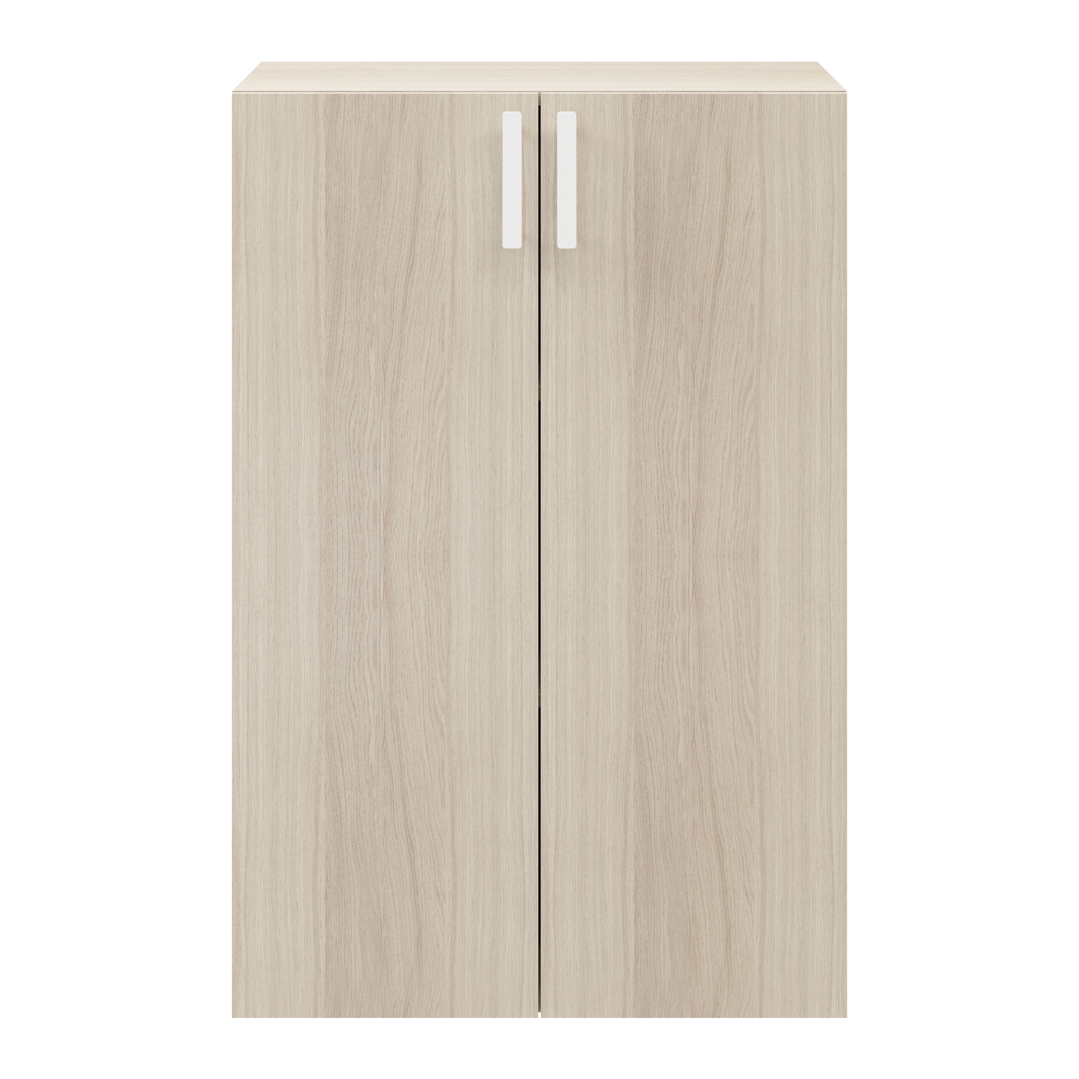 Atomia Matt Oak effect Cabinet (H)1125mm (W)750mm (D)350mm