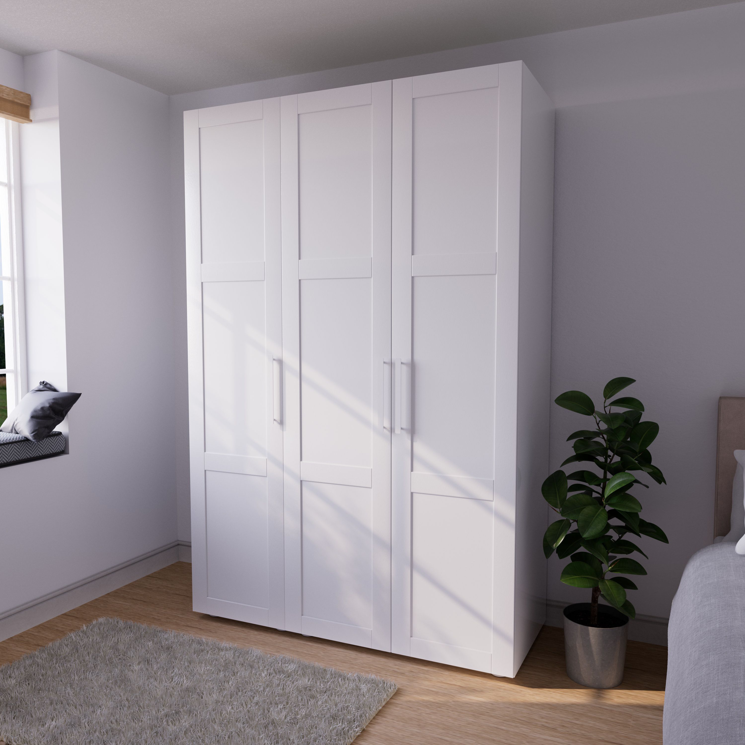 Atomia Matt Porcelain Modular furniture door, (H) 2247mm (W) 497mm