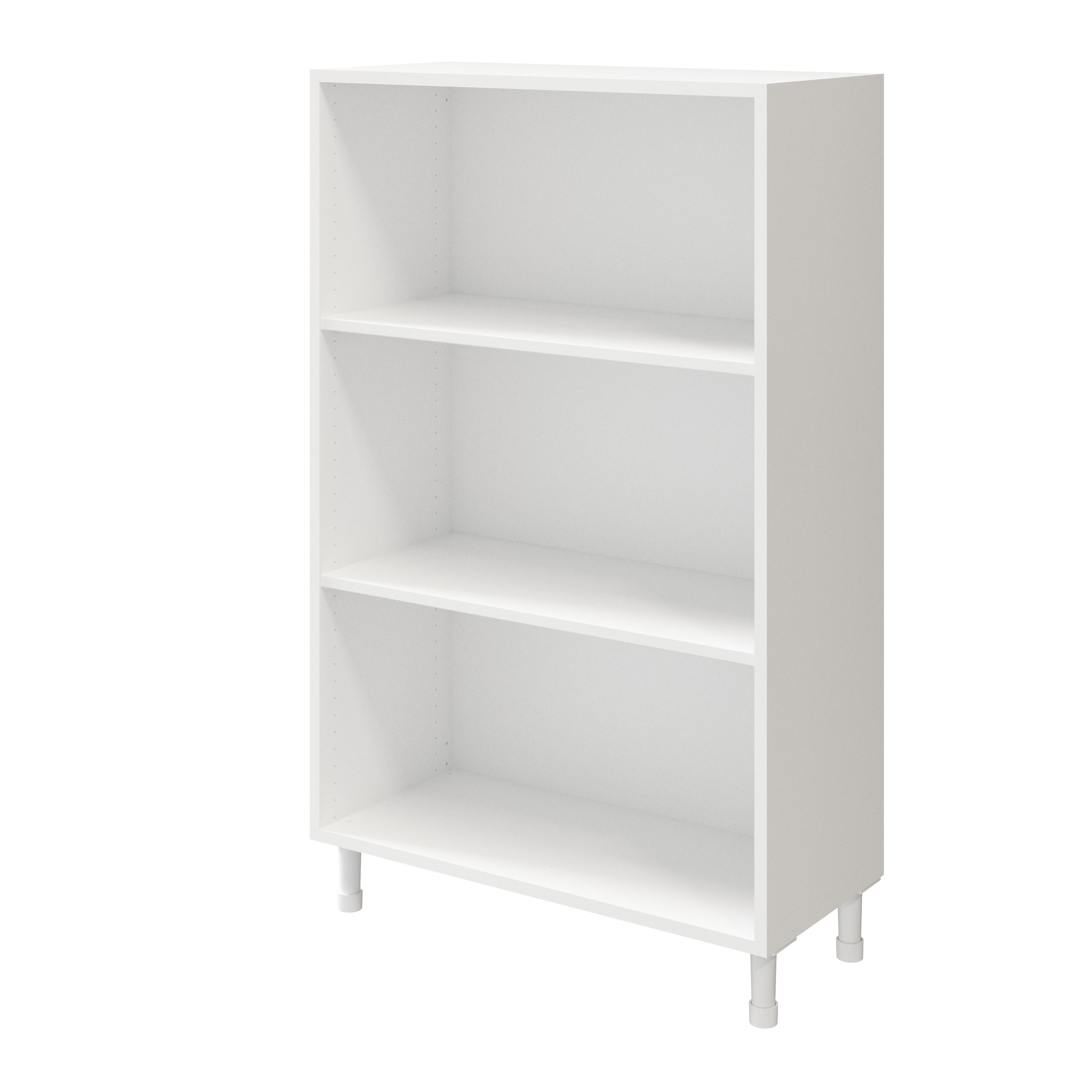 Atomia Matt White Cabinet (H)1125mm (W)750mm (D)350mm