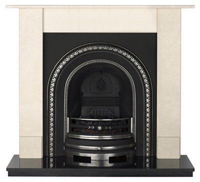 Aurora Dorchester Black Electric Fire suite