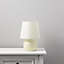 Ava Cream Incandescent Table lamp