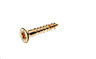 AVF Brass Furniture screw (Dia)3.5mm (L)20mm, Pack of 25