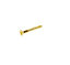 AVF Brass Furniture screw (Dia)3.5mm (L)25mm, Pack of 25