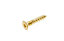 AVF Brass Furniture screw (Dia)3mm (L)16mm, Pack of 25