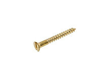 AVF Brass Furniture screw (Dia)3mm (L)25mm, Pack of 25