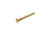 AVF Brass Furniture screw (Dia)3mm (L)25mm, Pack of 25