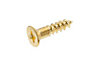 AVF Brass Furniture screw (Dia)4mm (L)20mm, Pack of 25