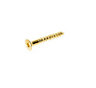 AVF Brass Furniture screw (Dia)4mm (L)30mm, Pack of 25