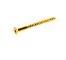 AVF Brass Furniture screw (Dia)4mm (L)50mm, Pack of 25