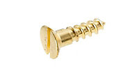 AVF Brass Furniture screw (Dia)5mm (L)20mm, Pack of 25