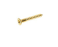 AVF Brass Furniture screw (Dia)5mm (L)40mm, Pack of 25