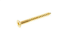 AVF Brass Furniture screw (Dia)5mm (L)50mm, Pack of 25