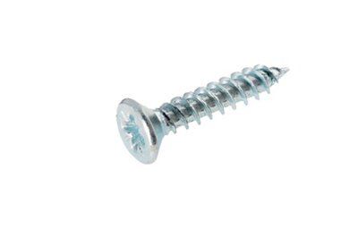 AVF PZ Flat countersunk Metal Screw (Dia)3.5mm (L)20mm, Pack