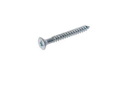 AVF PZ Flat countersunk Metal Screw (Dia)4mm (L)40mm, Pack