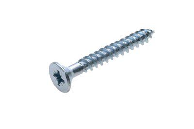 AVF PZ Flat countersunk Metal Screw (Dia)5mm (L)40mm, Pack