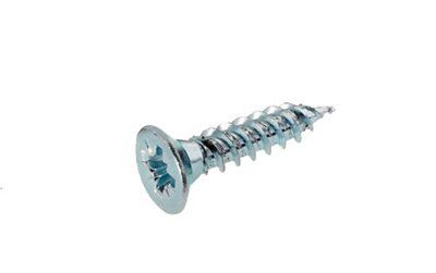 AVF PZ Flat countersunk Metal Screw (Dia)6mm (L)25mm, Pack