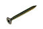 AVF PZ Flat countersunk Yellow-passivated Steel Screw (Dia)5mm (L)50mm, Pack