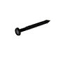 AVF Slotted Round Metal Multipurpose screw (Dia)4mm (L)40mm, Pack of 100