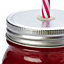 AW17 Xmas Red Glass Drinking jar