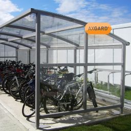 AXGARD Clear Polycarbonate Flat Glazing sheet, (L)3.05m (W)1m (T)3mm