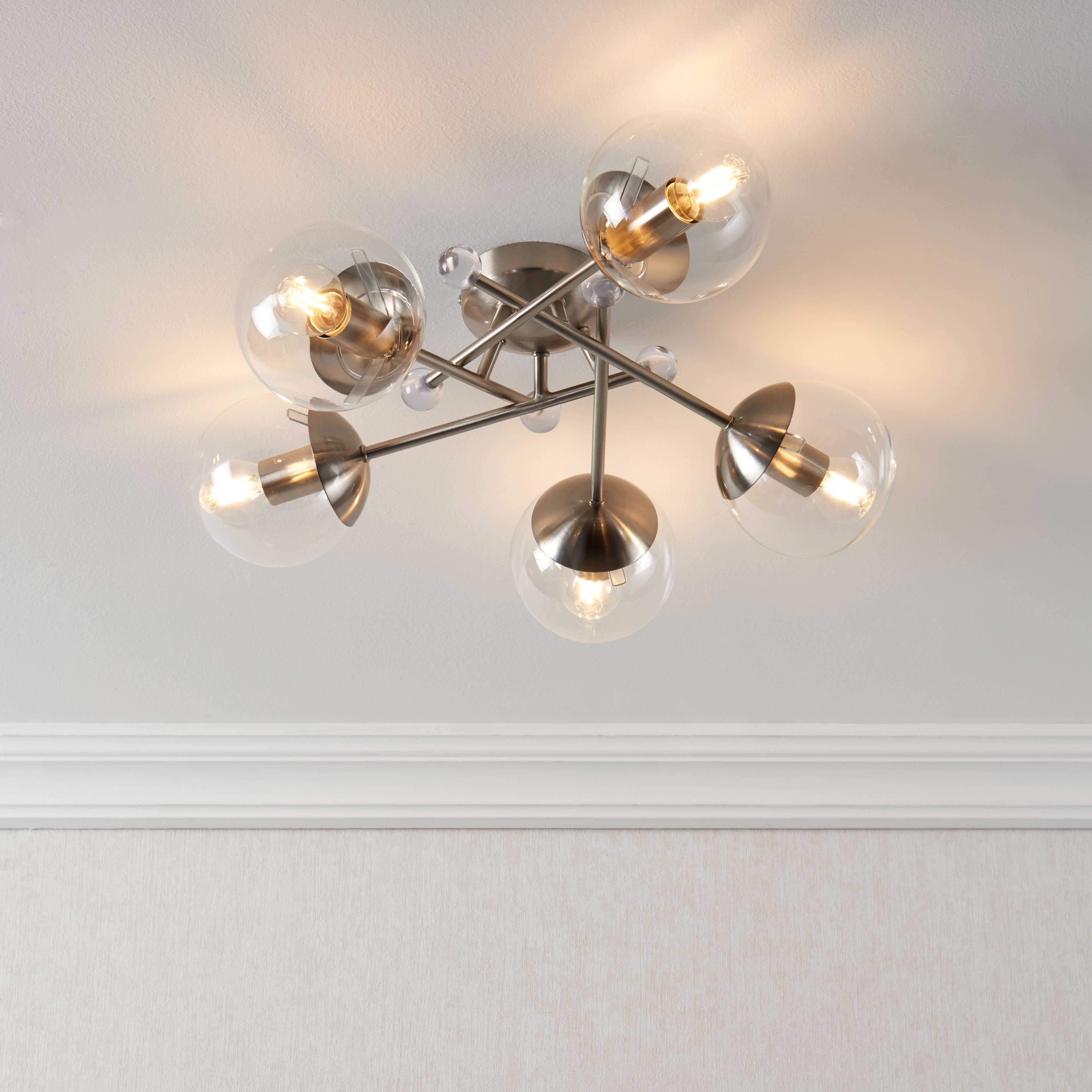 5 lamp hot sale ceiling light