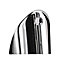 Axxys® Chrome effect Panel bracket (L)47mm (H)44mm (W)25mm, Pack of 2