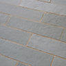 Azure green Natural Limestone Single paving slab (L)800mm (W)200mm