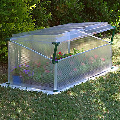 B Q 6x8 Polycarbonate Cold Frame Mini, How To Build A Large Cold Frame