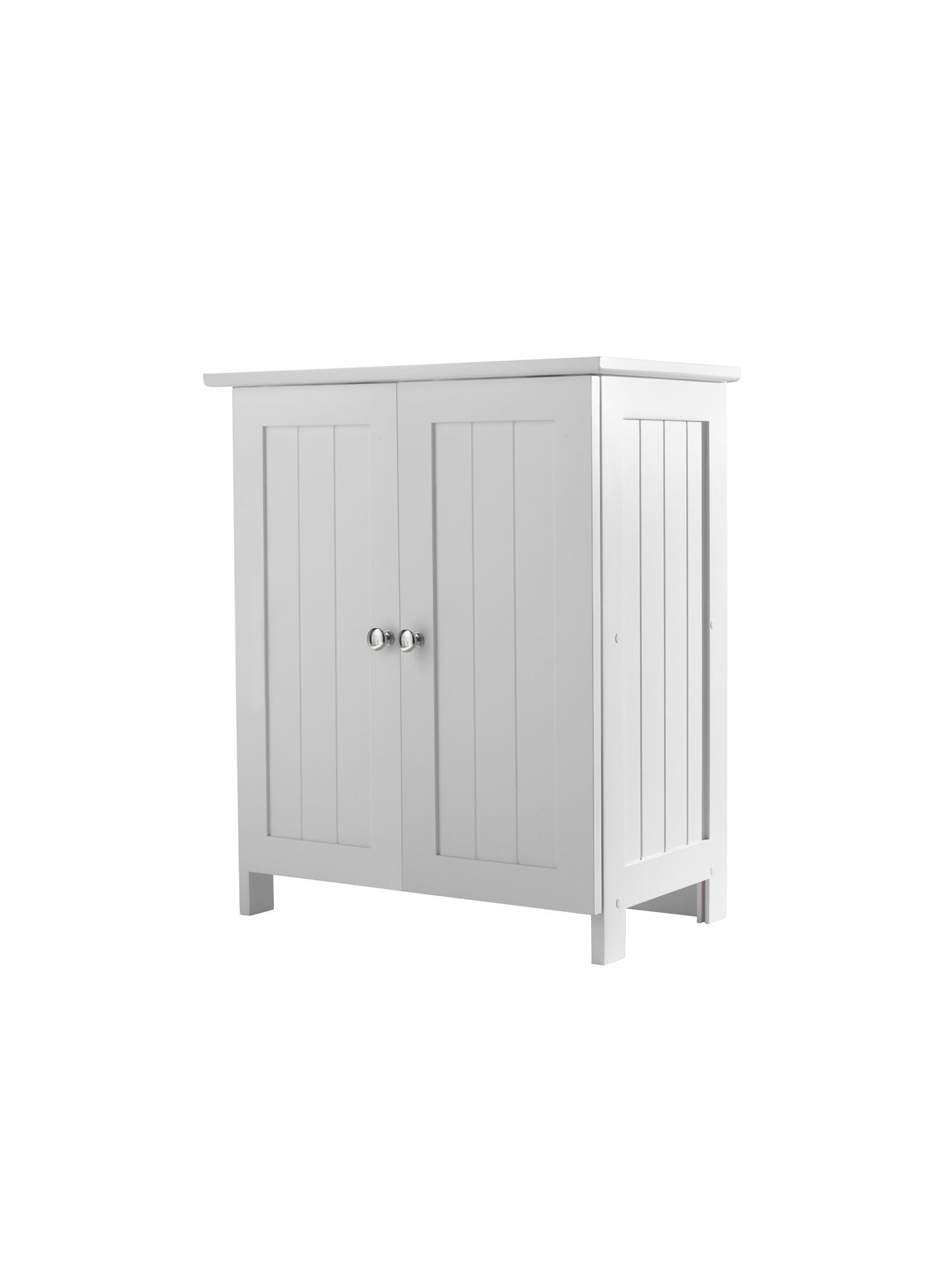 B&Q Adelite Tongue & Groove Lacquered White Under sink cabinet | DIY at B&Q