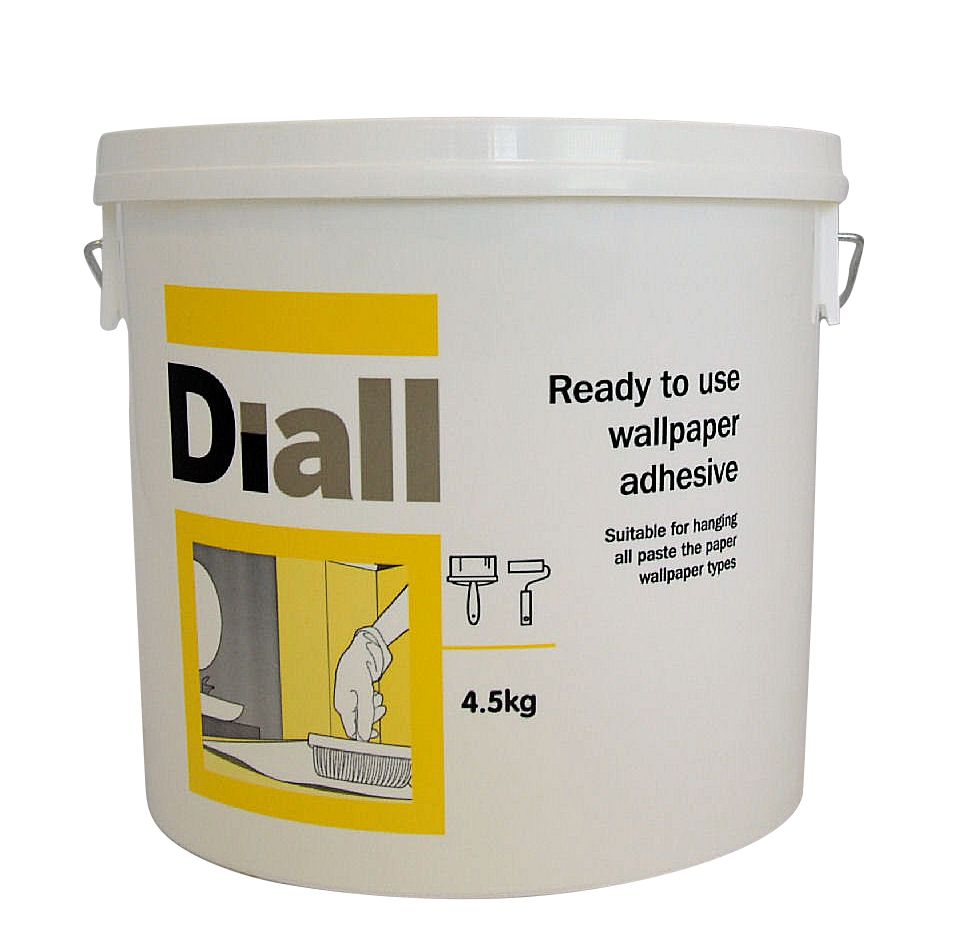 B&Q All purpose Ready to use Wallpaper adhesive 4.5kg DIY at B&Q