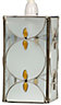 B&Q Amber Tiffany style Light shade (D)150mm