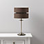 B&Q Annabel Brass effect Table lamp base