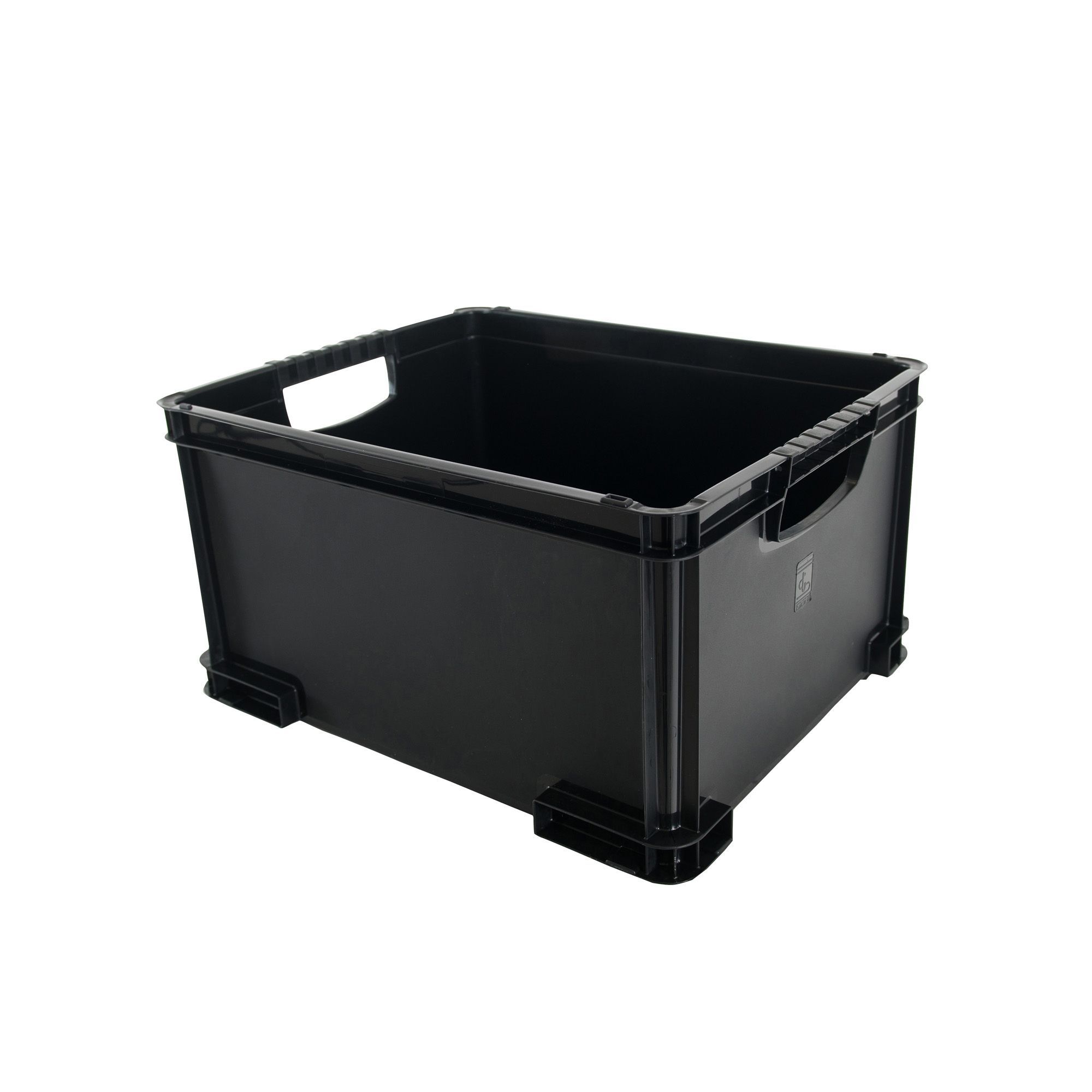 B&Q Black 32L Euro box