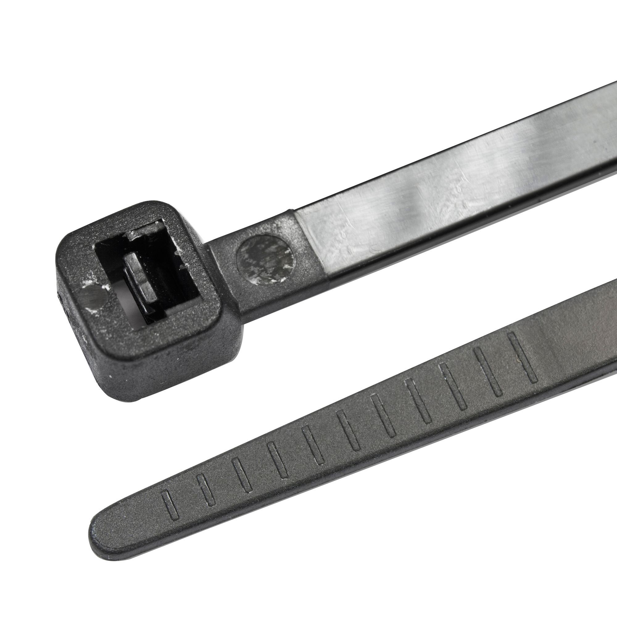 B&Q Black Cable tie (L)140mm, Pack of 50 £2.13 at B&Q