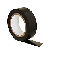 B&Q Black Electrical Tape (L)10m (W)19mm