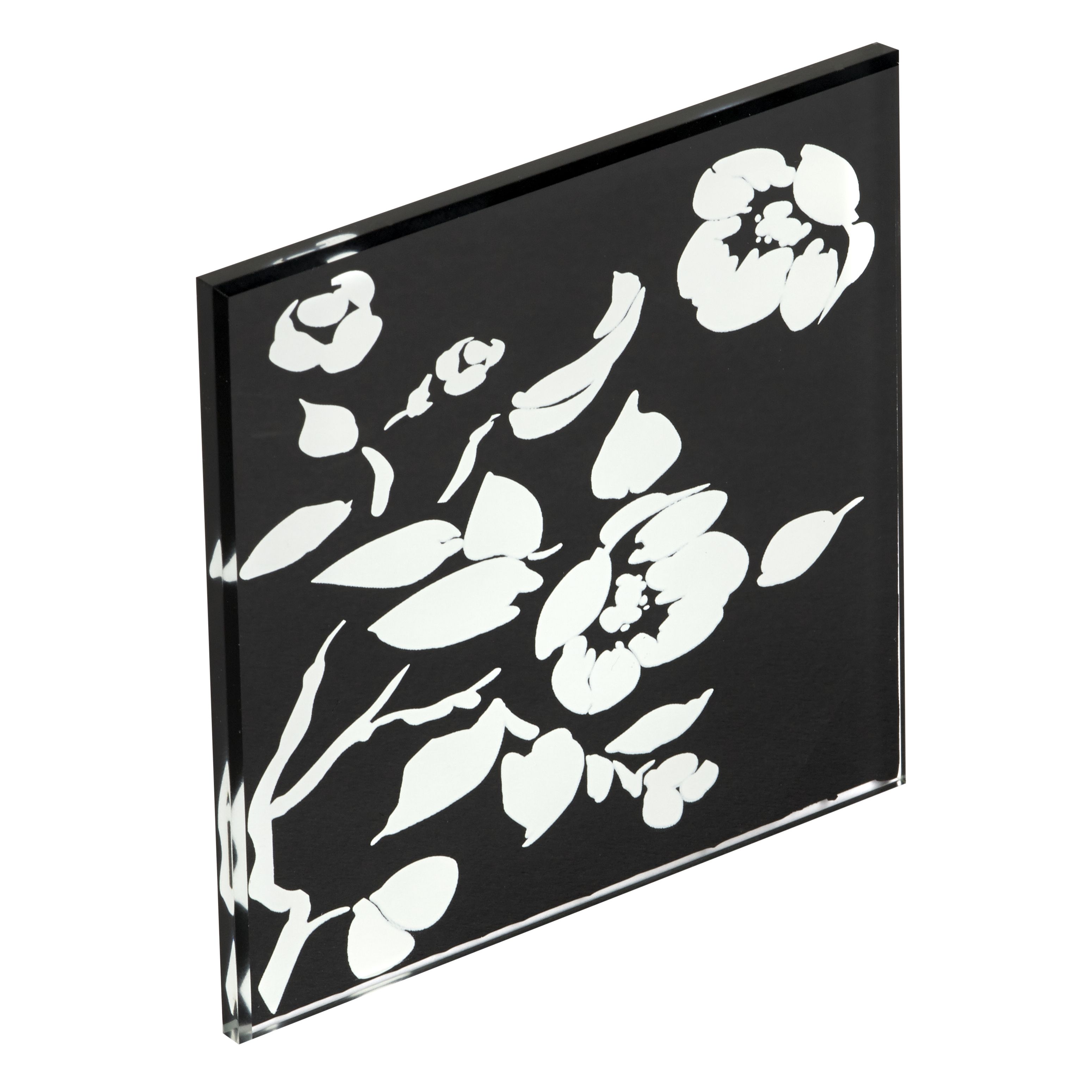 Myphotostation Tempered Glass Splashback 47Wx19H'-Flower Orchid Backsplash  Design Cooker Floral Backsplash Panel Glass Splashback for Kitchen Panel  Design Orchid Splashback Stove Wall Protector 