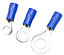 B&Q Blue Crimp connector, Pack of 12