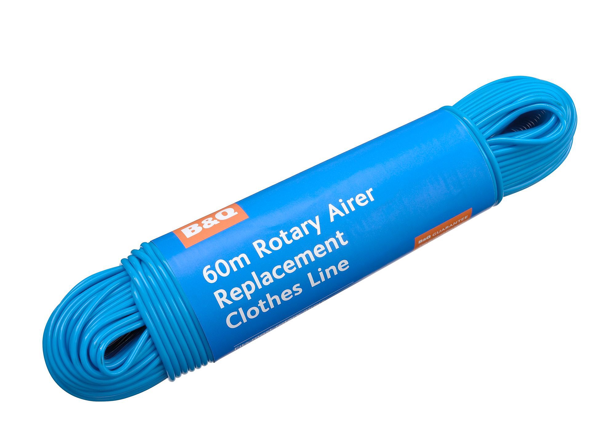 B&Q Blue Rotary airer Replacement washing line 60m DIY at B&Q