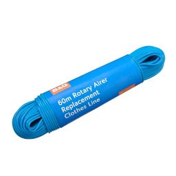 B&Q Blue Rotary airer Replacement washing line 60m
