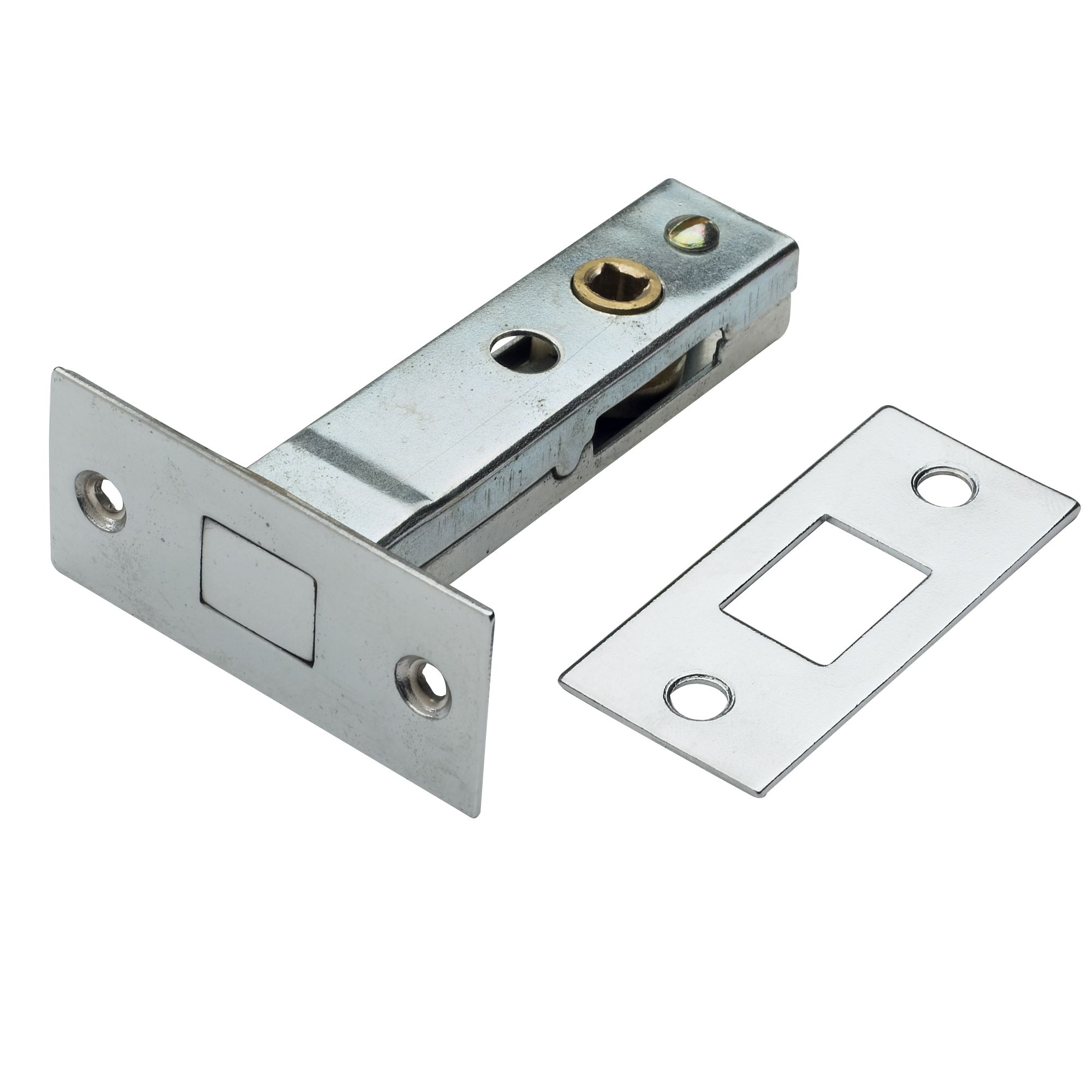 B Q Chrome Effect Metal Cba02 Cp Door Bolt Diy At B Q