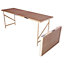 B&Q Foldable Pasting table, (L)1780mm (W)560mm (H)740mm