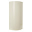 B&Q Gloss Cream High Gloss Cream Tall wall external Cabinet door (H)895mm (T)18mm